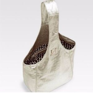 Iconic HALSTON HERITAGE CATHERINE GOLD SAC Shoulder Bag